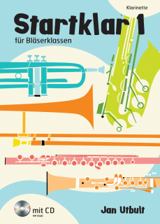 Startklar 1 Klarinette (deutsche Ausgabe) i gruppen Noter & böcker / Startklar 1 deutsche Ausgabe hos musikskolan.se (MP9140)