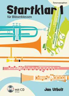 Startklar 1 Tenorsaxophon (deutsche Ausgabe) i gruppen Noter & böcker / Startklar 1 deutsche Ausgabe hos musikskolan.se (MP9142)