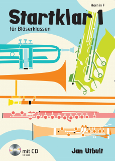 Startklar 1 Horn in F (deutsche Ausgabe) i gruppen Noter & böcker / Startklar 1 deutsche Ausgabe hos musikskolan.se (MP9144)
