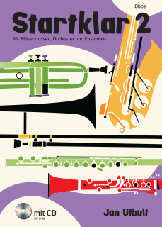 Startklar 2 Oboe  (deutsche Ausgabe) i gruppen Noter & böcker / Startklar deutsche Ausgabe  hos musikskolan.se (MP9168)
