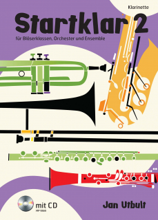 Startklar 2 Klarinette (deutsche Ausgabe) i gruppen Noter & böcker / Startklar deutsche Ausgabe  hos musikskolan.se (MP9169)