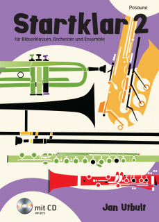 Startklar 2 Posaune (deutsche Ausgabe) i gruppen Noter & böcker / Startklar deutsche Ausgabe  hos musikskolan.se (MP9175)
