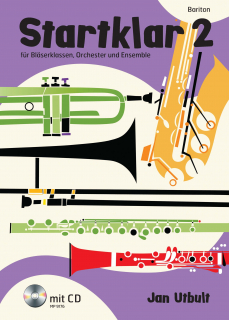 Startklar 2 Baritone (deutsche Ausgabe) i gruppen Noter & böcker / Startklar deutsche Ausgabe  hos musikskolan.se (MP9176)