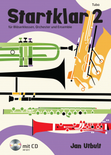 Startklar 2 Tuba (deutsche Ausgabe) i gruppen Noter & böcker / Startklar deutsche Ausgabe  hos musikskolan.se (MP9177)