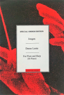 Jongen: Danse Lente (Flute and Harp Or Piano) i gruppen Noter & böcker / Flöjt / Flöjt med pianoackompanjemang hos musikskolan.se (MUSCH01553)
