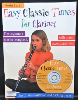 Easy Classic Tunes for Clarinet i gruppen Noter & böcker / Klarinett / Playalong för klarinett hos musikskolan.se (MUSCH61520)