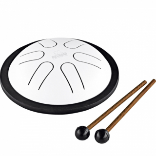 Tungtrumma NINO Mini Melody Steel Tongue Drum vit i gruppen Inspiration & undervisning / Instrument för undervisning hos musikskolan.se (NINO980WH)