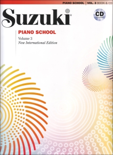 Suzuki piano 3 bok+cd i gruppen Noter & böcker / Piano/Keyboard / Pianoskolor hos musikskolan.se (NOT30034)