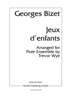 Bizet: Jeux d'enfants /Flöjtkör i gruppen Noter & böcker / Flöjt / Flute Choir / flöjtensemble hos musikskolan.se (NOV120780)