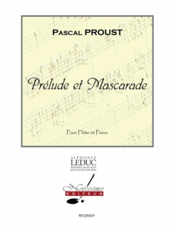 Proust: Prélude et Mascarade i gruppen Noter & böcker / Flöjt / Flöjt med pianoackompanjemang hos musikskolan.se (NT13551Y)