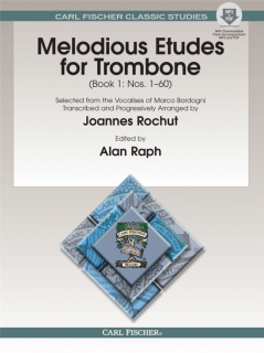 Melodious Etudes for Trombone, Book 1: Nos. 1-60 i gruppen Noter & böcker / Trombon/Baryton / Spelskolor hos musikskolan.se (O1594X)