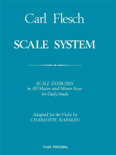 Flesch: Scale system Viola i gruppen Noter & böcker / Viola / Spelskolor hos musikskolan.se (O2921)