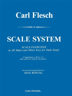Flesch: Scale System Violin i gruppen Noter & böcker / Violin / Spelskolor hos musikskolan.se (O5188)