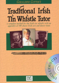 Irish Tin Whistle Tutor Traditional /Bok+CD i gruppen Noter & böcker / Flöjt / Spelskolor, etyder och övningar hos musikskolan.se (OMB297)