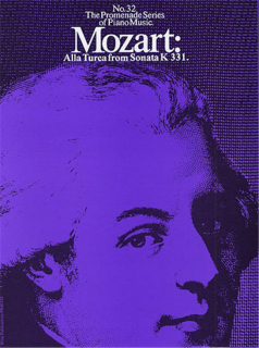 Mozart: Rondo alla turca ur pianosonat KV331 i gruppen Noter & böcker / Piano/Keyboard / Klassiska noter hos musikskolan.se (PB40328)