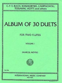 Moyse: Album of 30 Duets for two flutes volume 1 i gruppen Noter & böcker / Flöjt / Duetter - 2 flöjter / 2 flöjter+piano hos musikskolan.se (PIMC1964)