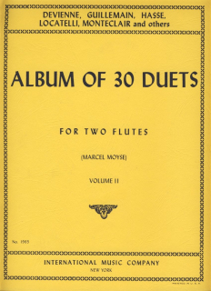 Moyse: Album of 30 Duets for two flutes volume 2 i gruppen Noter & böcker / Flöjt / Duetter - 2 flöjter / 2 flöjter+piano hos musikskolan.se (PIMC1965)