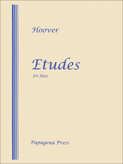 Hoover: Etudes för soloflöjt i gruppen Noter & böcker / Flöjt / Soloflöjt hos musikskolan.se (PP186)