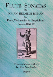 Roman: Flöjtsonater 3 och 4 Flöjt och basso continuo i gruppen Noter & böcker / Flöjt / Övrig kammarmusik med flöjt hos musikskolan.se (PROP7962A)