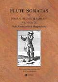 Roman: Flöjtsonater 7, 8 och 9 Flöjt + basso continuo i gruppen Noter & böcker / Flöjt / Övrig kammarmusik med flöjt hos musikskolan.se (PROP7964A)