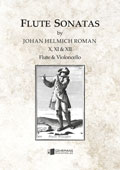 Roman: Flöjtsonater 10, 11 och 12 Flöjt och basso continuo i gruppen Noter & böcker / Flöjt / Övrig kammarmusik med flöjt hos musikskolan.se (PROP7965A)