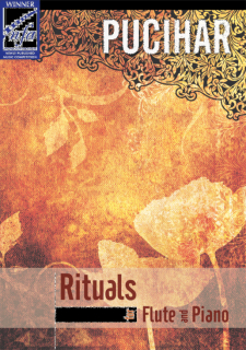 Pucihar: Rituals för flöjt och piano i gruppen Noter & böcker / Flöjt / Flöjt med pianoackompanjemang hos musikskolan.se (PUM011)