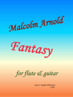 Arnold: Fantasy /Fl+gi i gruppen Noter & böcker / Gitarr/Elgitarr / Flerstämmigt/Ensemble hos musikskolan.se (QT64)