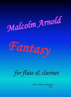 Arnold: Fantasy för flöjt och klarinett i gruppen Noter & böcker / Fyndnoter hos musikskolan.se (QT65)