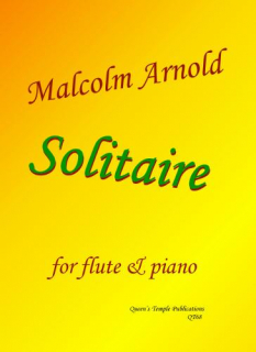Arnold: Solitaire /Fl+pi i gruppen Noter & böcker / Flöjt / Flöjt med pianoackompanjemang hos musikskolan.se (QT68)