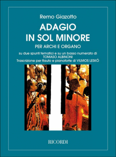 Albinoni: Adagio /Fl+pi i gruppen Noter & böcker / Flöjt / Flöjt med pianoackompanjemang hos musikskolan.se (RIC132035)