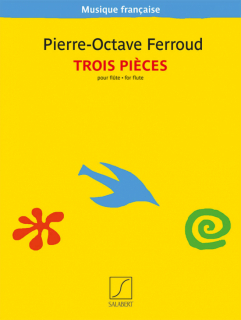 Ferroud: Trois Pièces Flöjtsolo i gruppen Noter & böcker / Flöjt / Soloflöjt hos musikskolan.se (RL11340)