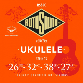 Ukulelesträngar Rotosound Concert i gruppen Instrument & tillbehör / Strängar / Ukulelesträngar hos musikskolan.se (RS85C)
