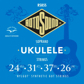 Ukulelesträngar Rotosound Sopran i gruppen Instrument & tillbehör / Strängar / Ukulelesträngar hos musikskolan.se (RS85S)