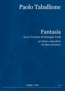Taballione: Fantasia sull'Opera la Traviata di Guiseppe Verdi i gruppen Noter & böcker / Flöjt / Flöjt med pianoackompanjemang hos musikskolan.se (RSH1095)