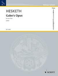 Hesketh: Gabo's Opus i gruppen Noter & böcker / Flöjt / Soloflöjt hos musikskolan.se (SCHED13051)