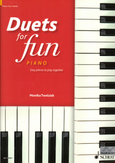 Duets for fun: Piano i gruppen Noter & böcker / Piano/Keyboard / Flerstämmigt/Ensemble hos musikskolan.se (SCHED13881)
