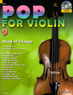 Pop for Violin band 9 i gruppen Noter & böcker / Violin / Flerstämmigt/ensemble hos musikskolan.se (SCHED22103)