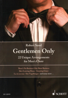 Gentlemen Only i gruppen Noter & böcker / Sång och kör / Körnoter och flerstämmigt hos musikskolan.se (SCHED22819)