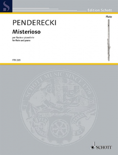 Penderecki: Misterioso i gruppen Noter & böcker / Flöjt / Flöjt med pianoackompanjemang hos musikskolan.se (SCHFTR235)