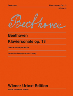Beethoven: Sonata op. 13 i gruppen Noter & böcker / Piano/Keyboard / Klassiska noter hos musikskolan.se (SCHUT50435)