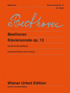 Beethoven: Sonata op. 13 i gruppen Noter & böcker / Piano/Keyboard / Klassiska noter hos musikskolan.se (SCHUT50435)