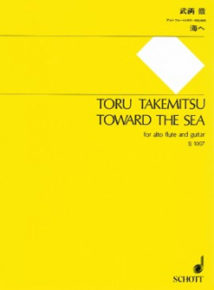 Takemitsu: Towards the Sea för altflöjt och gitarr i gruppen Noter & böcker / Flöjt / Flöjt med gitarr eller harpa hos musikskolan.se (SJ1007)