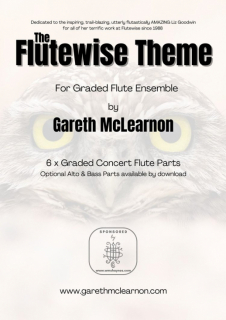 McLearnon: The Flutewise Theme! for flute ensemble i gruppen Noter & böcker / Flöjt / Flute Choir / flöjtensemble hos musikskolan.se (SQ9065407)