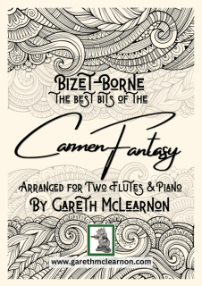 Bizet: Best Bits of the Carmen Fantasy for Two Flutes & Piano i gruppen Noter & böcker / Flöjt / Duetter - 2 flöjter / 2 flöjter+piano hos musikskolan.se (SQ9291502)