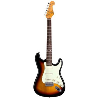 Elgitarr 3/4 SX Retro Series 62 vintage style i gruppen Instrument & tillbehör / Gitarr, elgitarr och gitalele hos musikskolan.se (SST6234-3TS)