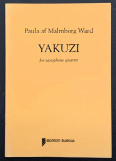Yakuzi for saxophone quartet i gruppen Noter & böcker / Saxofon / Notsamlingar hos musikskolan.se (SUE529)