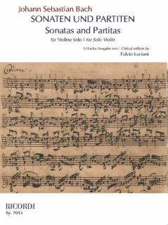Bach: Sonaten und Partiten für Violine solo i gruppen Noter & böcker / Violin / Klassiska noter hos musikskolan.se (SY7015)