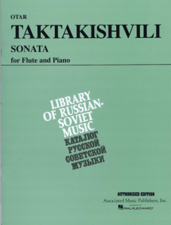 Taktakishvili: Sonata flöjt och piano i gruppen Noter & böcker / Flöjt / Flöjt med pianoackompanjemang hos musikskolan.se (Sik6737)