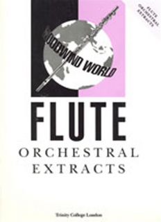 Orchestral Extracts (flute) i gruppen Noter & böcker / Flöjt / Flöjt med pianoackompanjemang hos musikskolan.se (TCL002273)