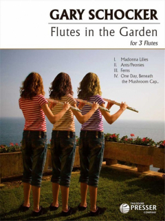 Schocker: Flutes in the Garden 3 flöjter i gruppen Noter & böcker / Flöjt / Trios: tre flöjter hos musikskolan.se (TP11441314)